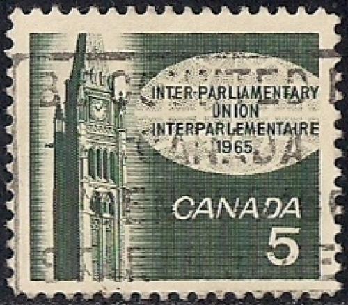 Canada #441 5 cent International Parliamentary VF used