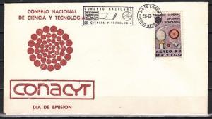 Mexico, Scott cat. C394. Science & Technology issue. First day cover. ^