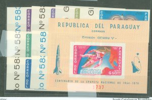 Paraguay #911-18a Mint (NH)