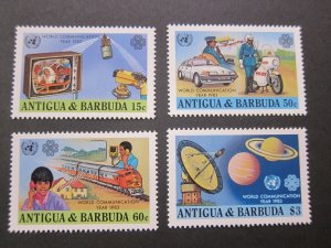 Antigua 1963 Sc 698-701 set MNH