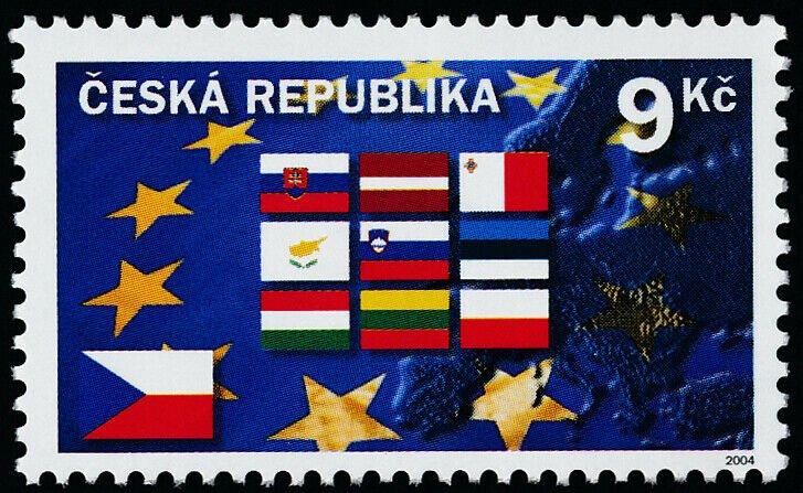 Czech Republic 3236 MNH Flags, Admission to the European Union