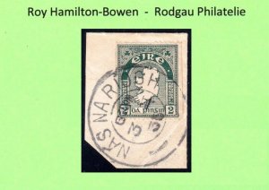 1935 coil 2d perf. 15 x imperf. SG 74b, fine used on envelope corner, with cert.