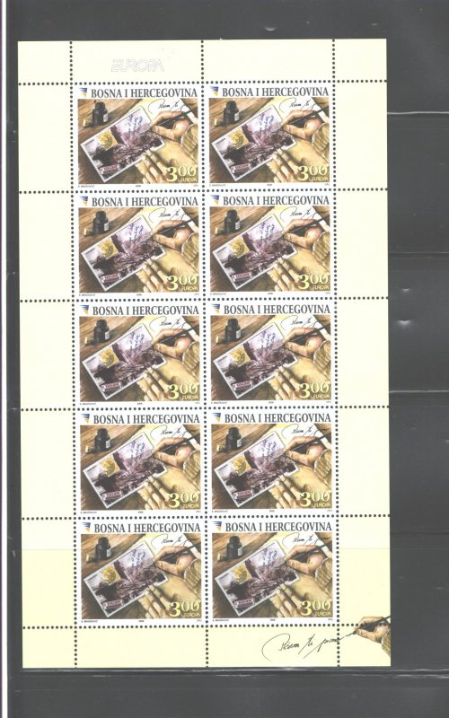 BOSNIA & HERZEGOVINA 2008 EUROPE #610 - 611,CHOOSE YOUR OWN PAIR MNH;