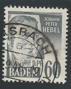 Germany #5N25 60dpf Johann Peter Hebel - Used