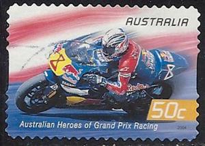 Australia. FU. SC 2315. Grand Prix Motorcycle racing. Gar...