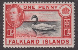 Falkland Islands 85 Black-Necked Swan 1938