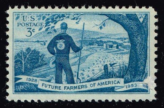 US #1024 Future Farmers; Used