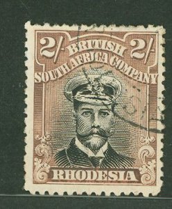 Rhodesia (1890-1923) #132  Single