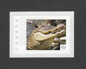 lq. CROCODILE =PREHISTORIC REPTILE= Picture Postage stamp MNH Canada 2014 p5w4/3