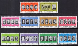 St Vincent 435-444 US Presidents MNH VF