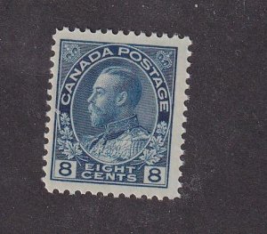 CANADA # 115 VF-MNH KGV 8cts ADMIRAL CAT VALUE $180 FROM KIMSS30 STAMPS