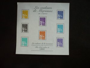 Stamps - France - Scott# 2863a - Mint Never Hinged Souvenir Sheet