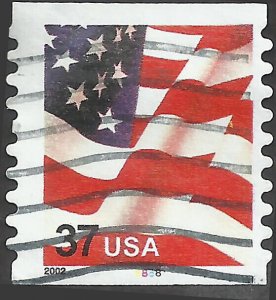 P.N.C. 8888 # 3632 USED FLAG