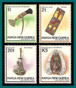 Papua New Guinea 1994 Artefacts 2, MNH 825-839,SG710-SG723