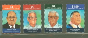 Marshall Islands #772-775  Single (Complete Set)