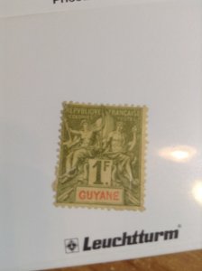 French Guiana  #  49  no gum