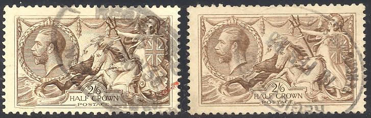Great Britain  SG413a and 414