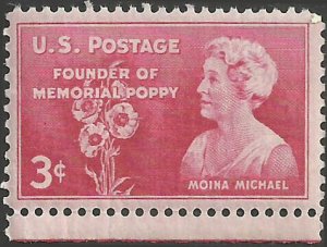 # 977 Mint Never Hinged ( MNH ) MOINA MICHAEL