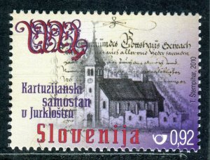 849 - SLOVENIA 2010 - Monastery Jurkloster - MNH Set