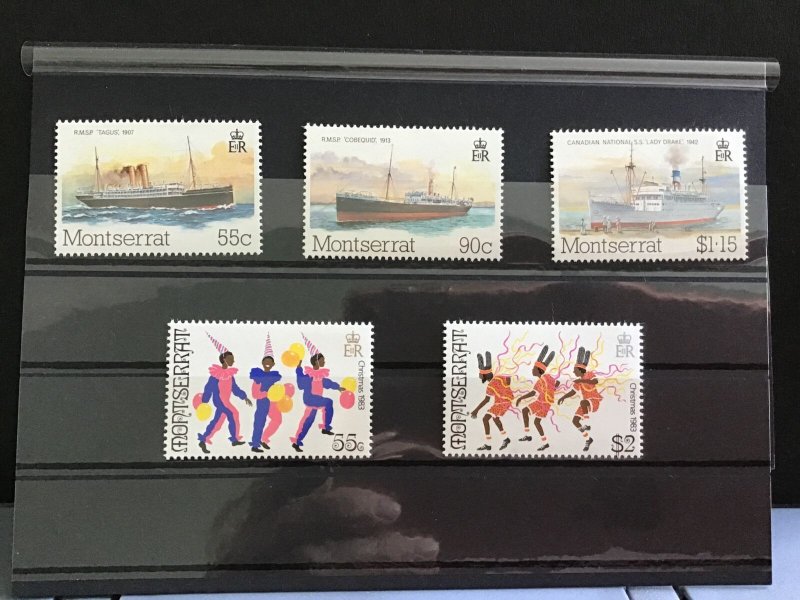 Montserrat inc Boats mint never hinged   stamps R31792