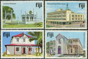 Fiji 1979 SG583A-586A Architecture MNH