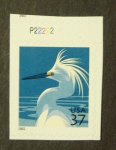 P#s 3830 MNH 37c Snowy Egret, 2003 - (5477a)  