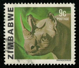 Animal rhinoceros, 9c (T-5140)