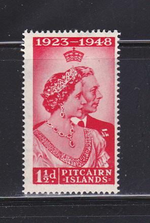 Pitcairn Islands 11 MHR King George VI Silver Wedding