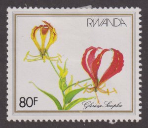 Rwanda 1090 Gloriosa Simplex 1982