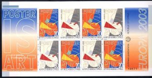 Cyprus 2003, Europa booklet, MNH
