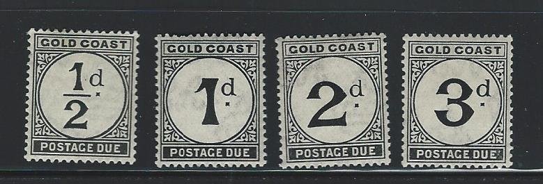Gold Coast    MVLH    scott cat # j1-j4