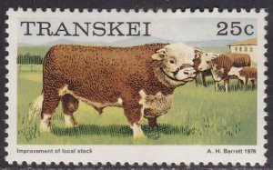 Transkei 17 Improving Cattle Breeds 1976