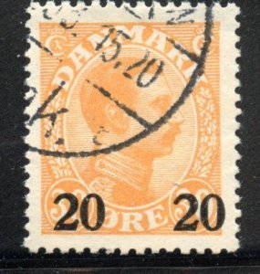 Denmark # 176, Used.