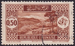 Lebanon 1935 Sc 144 used type II