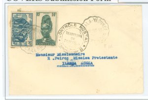 Cameroun 229/240 1943 Dovala-Eseka Missionary mail 240 on cover valued at $42.50 in 2024 Scott Classic Specialized