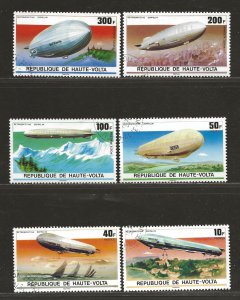 BURKINA FASO SC# 395-97+C234-36   FVF/CTO