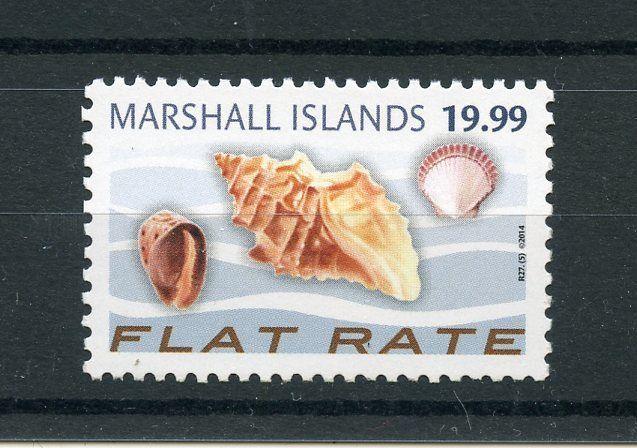 Marshall Islands 2014 MNH Dogwinkle Shell High Val Def 1v Set Seashells Stamps 