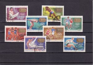 SA30g Mongolia 1969 Olympic Games' Gold-medal Winners, used stamps