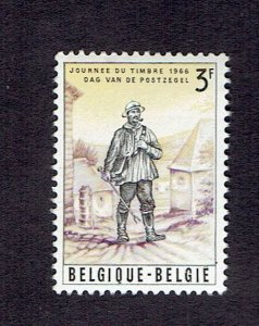 BELGIUM SCOTT#663 1966 3fr RURAL POSTMAN - MNH