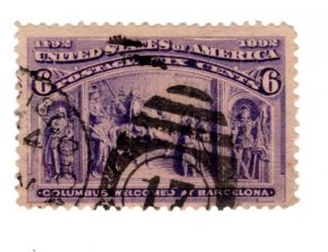 United States Scott # 235 - used