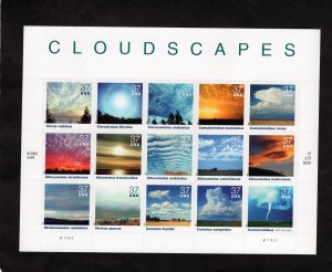 3878 Cloudscapes, MNH sheet/15 (#V111111)