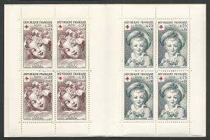France # B365a  Red Cross - Booklet 1962 (1) Mint NH