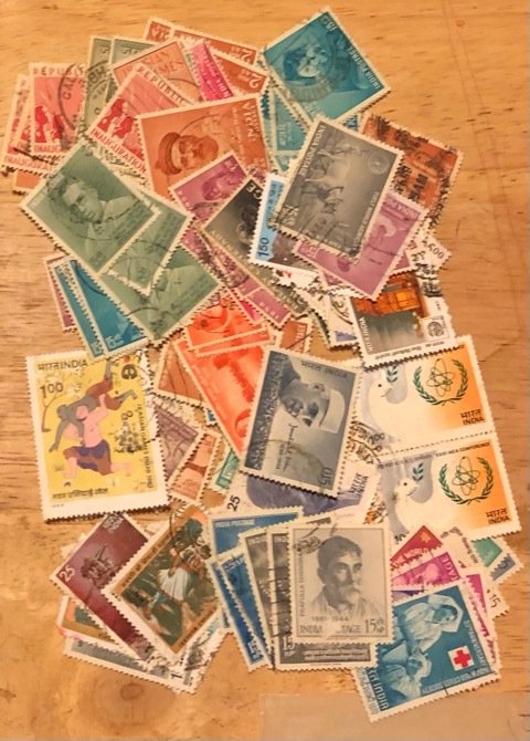 India Group of 150+ Commemorative stamps Fine to XF Used Cat. $30.00