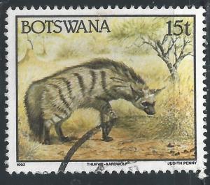 Botswana #524 15t Wild Animals - Aardwolf