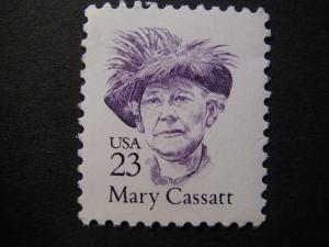 Scott 2181, 23c Mary Cassatt, MNH Great Americans Beauty