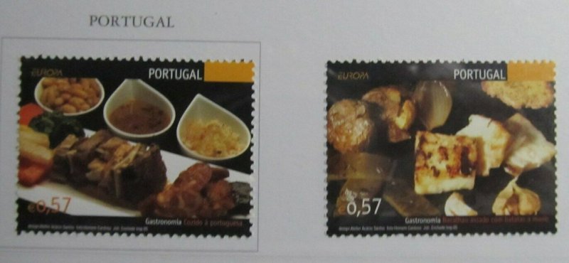 Portugal 2005 Europa CEPT Gastronomy MNH** Ful Set A19P5F273