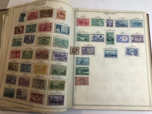 The New World Wide Postage Stamp Album Lots Of Old Stamps