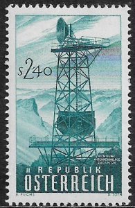 Austria #646 MNH Stamp - Antenna, Zugspitze