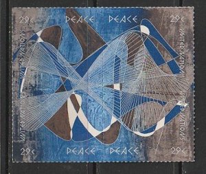 1993 UN-NY - Sc 632a - MNH VF - block of 4 - Intl Peace Day