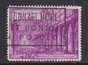 Vatican City   #129a   used  1949 Basilica`s   35 l  perf. 13 1/2 x 14